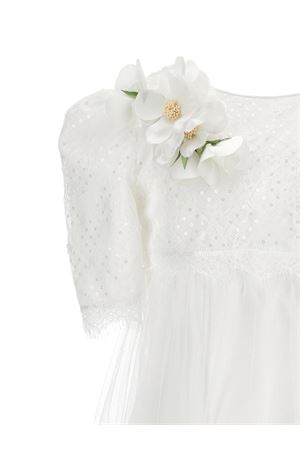 white cotton dress MONNALISA KIDS | 71G90679100001